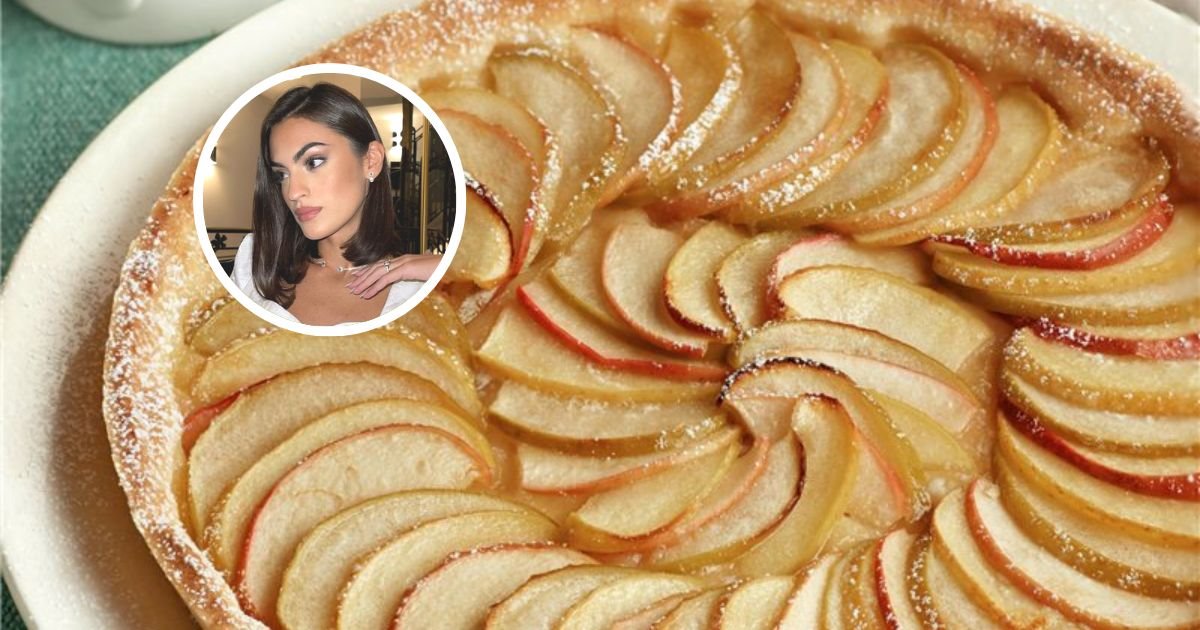 A torta de maçã fácil e finita de Marta Lozano 