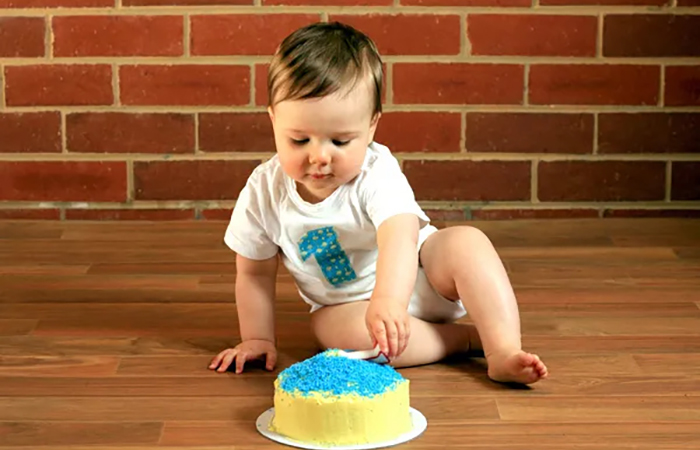 Idéias de bolo de aniversário de bebê saudável 