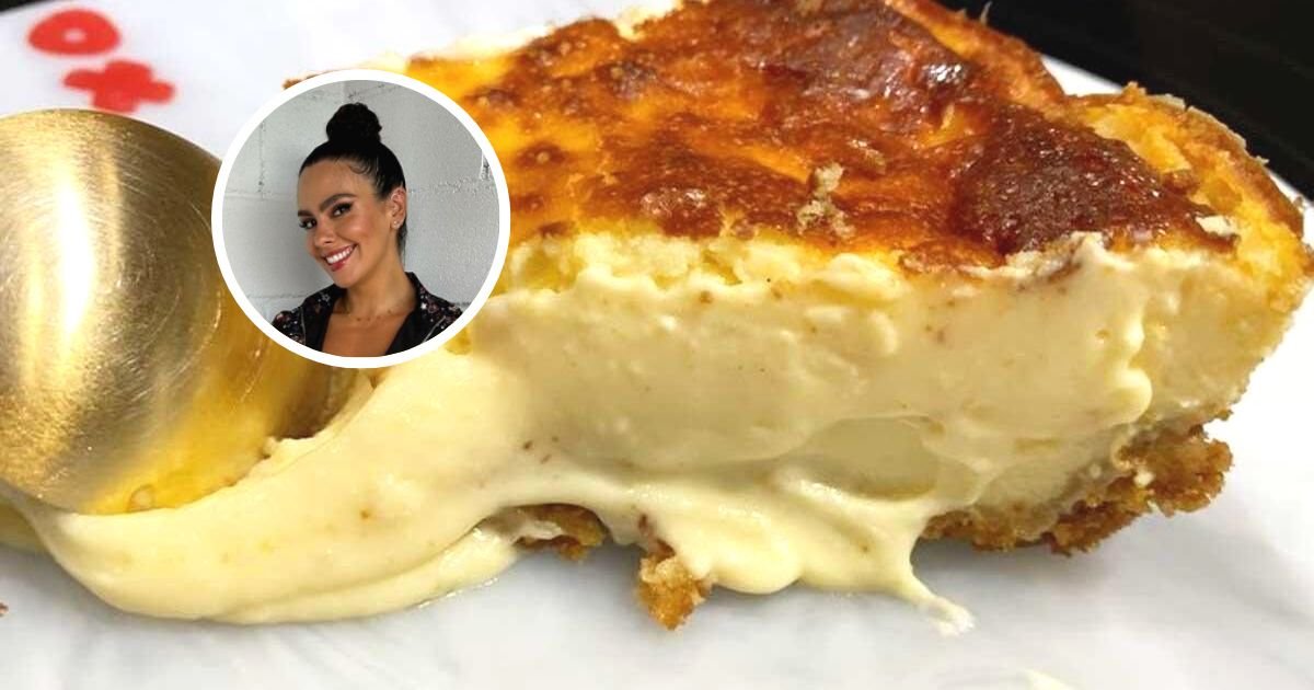 Receitas de Bolo: Cheesecake Cremoso Cristina Pedroche 