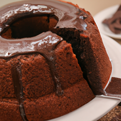 Delicioso bolo de chocolate com uma massa incrível, livre de glúten. 