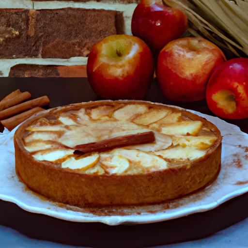 A irresistível torta de maçã caramelizada conquista paladares de todas as pessoas que a experimentam 