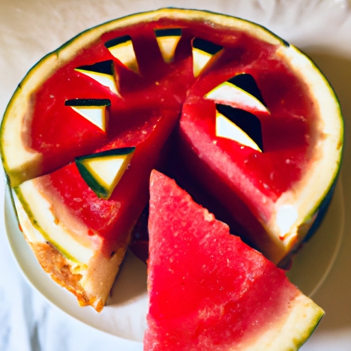 “Aprenda a fazer um delicioso bolo de melancia com baixas calorias” 