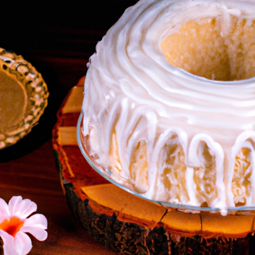 “Surpreenda seus convidados com um irresistível bolo de coco fofinho” 