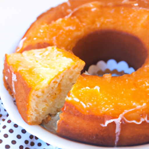 Delicioso bolo de laranja com o irresistível sabor do brigadeiro: a combinação perfeita para encerrar uma refeição 