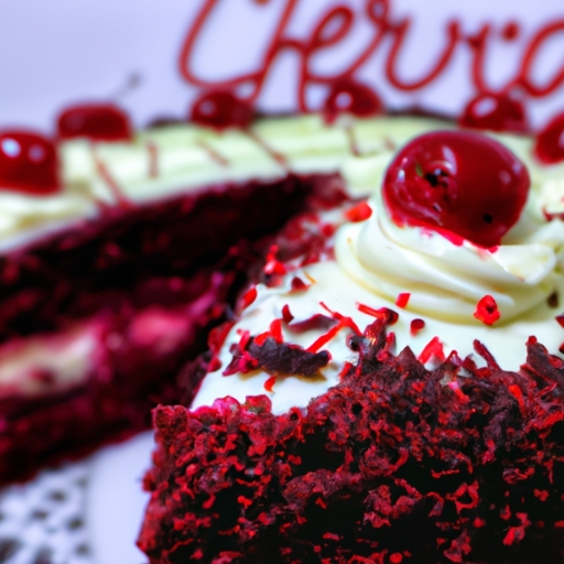 Receitas de Bolo: Delicioso bolo red velvet com cerejas: seu novo queridinho 