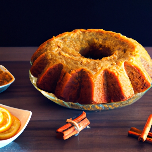 Receitas de Bolo: Deliciosa receita de bolo de laranja enriquecido com aveia 