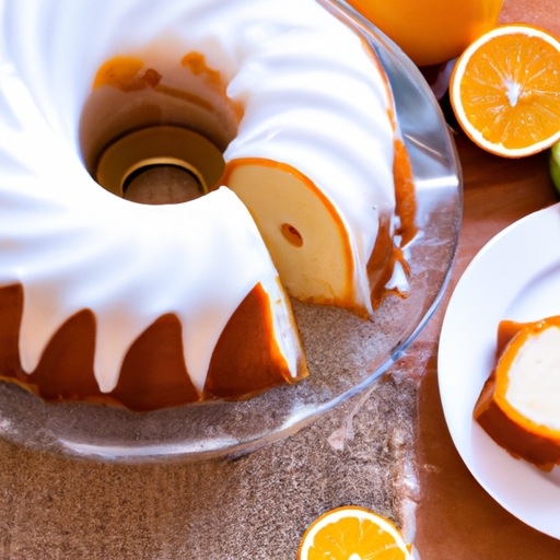 Bolo de laranja com iogurte irresistível: uma receita deliciosa 