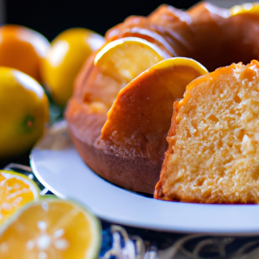 Aprimore o sabor cítrico com a receita de bolo de laranja vegano mais deliciosa 