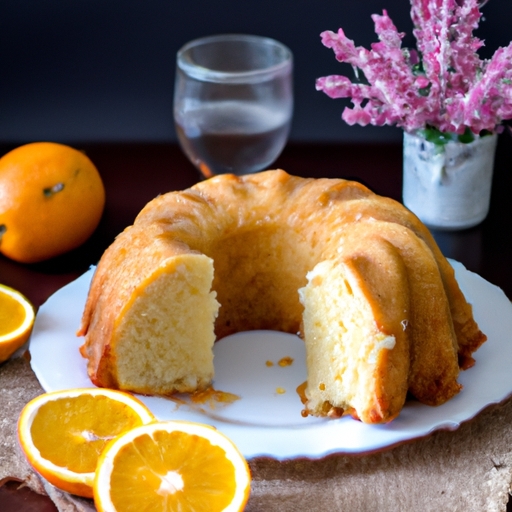 A receita de bolo de laranja da Rita Lobo é irresistível. 