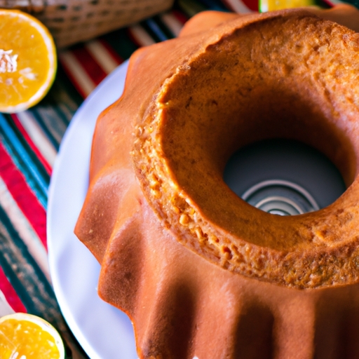 Receitas de Bolo: Delicioso bolo de laranja integral para se fazer ainda hoje 